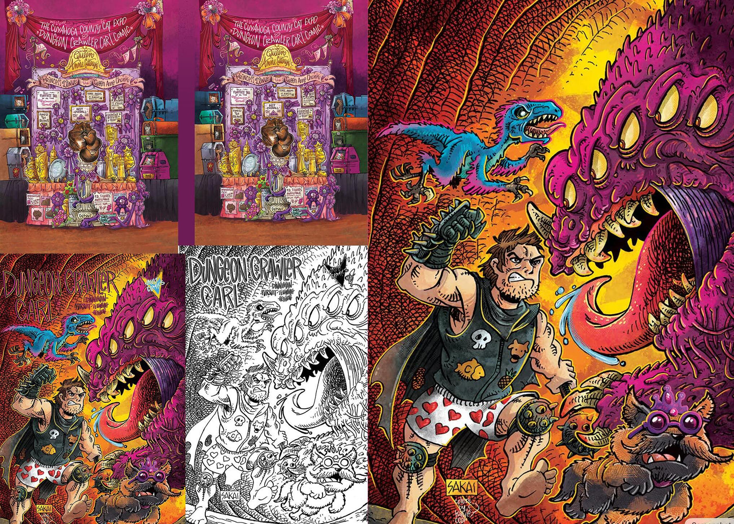 Dungeon Crawler Carl SE #0 2nd Print 5-pack - PRESALE