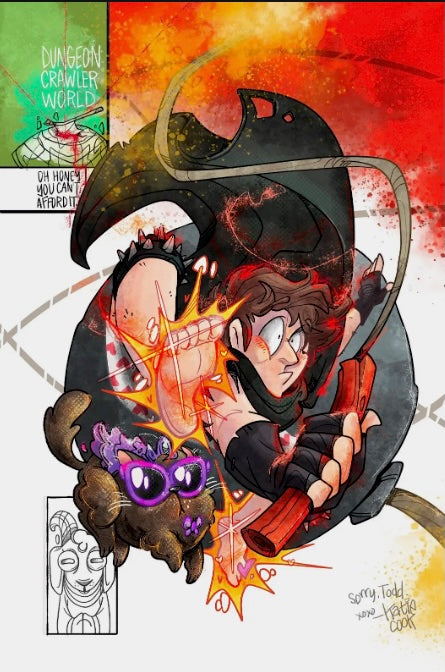Dungeon Crawler Carl Special Edition #0 ASM Homage Trade & Virgin Foil Set PRESALE