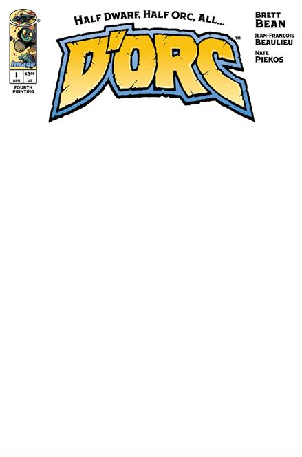 D'ORC #1 Trade Dress 4th Printing - Brett Bean - PRESALE