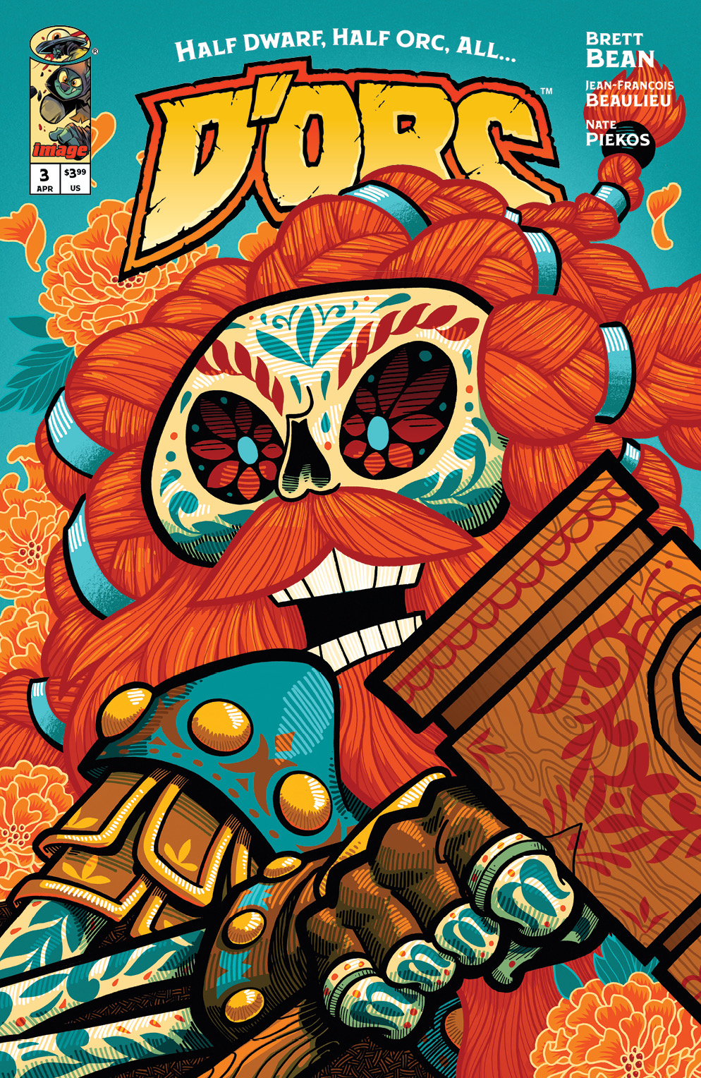 D'ORC #3 Trade Dress - J. Gonzo - PRESALE