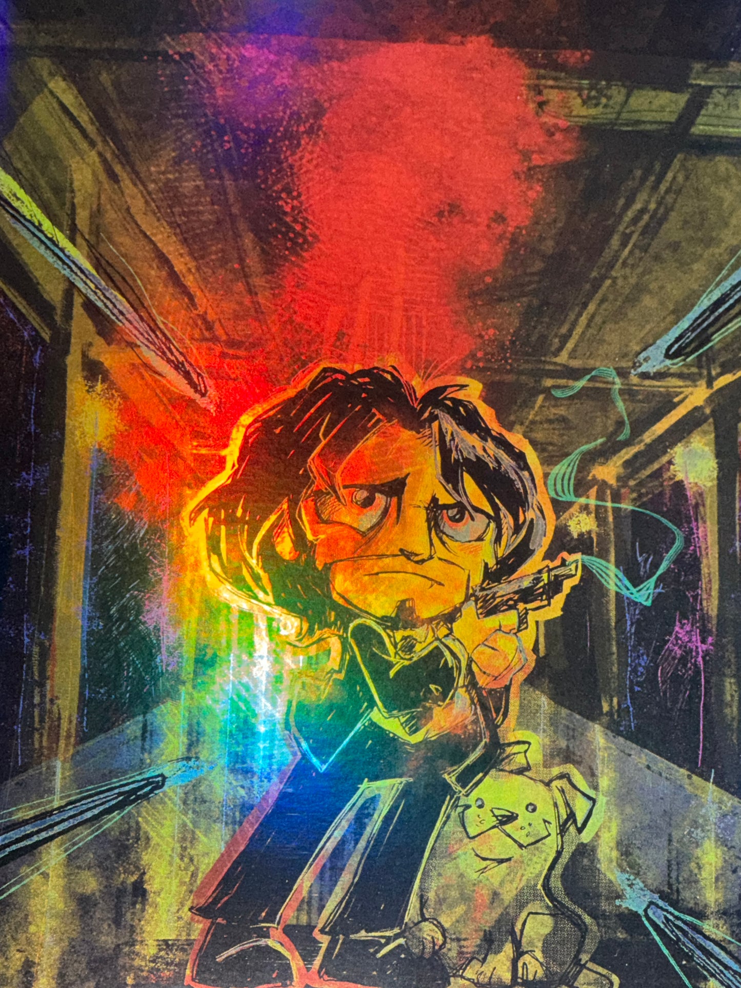 Keanu Reeves C2E2 2025 Exclusive Foil