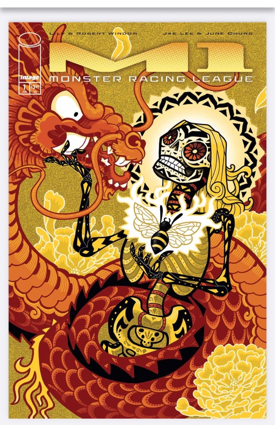M1: Monster Racing League #1 Trade Dress - J. Gonzo - PRESALE