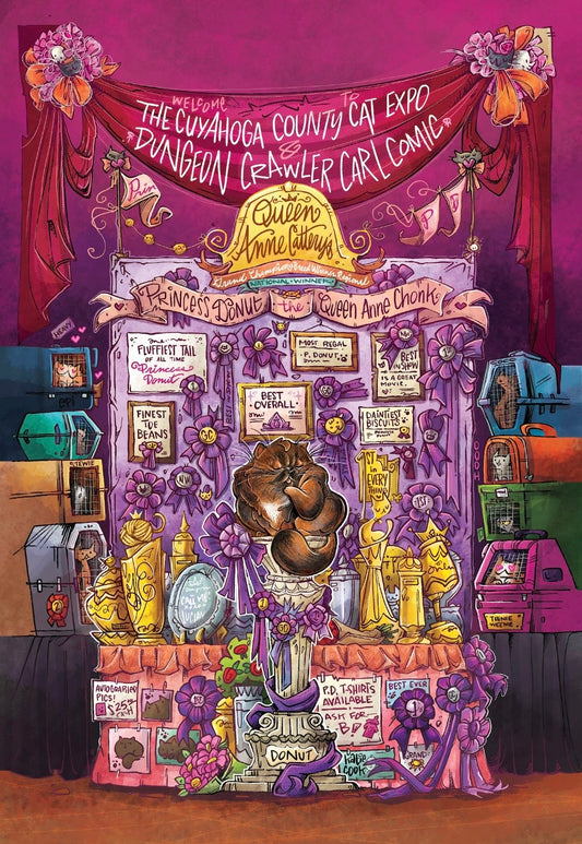 Dungeon Crawler Carl SE #0 2nd Print Virgin Paper Princess Donut variant - Katie Cook - PRESALE
