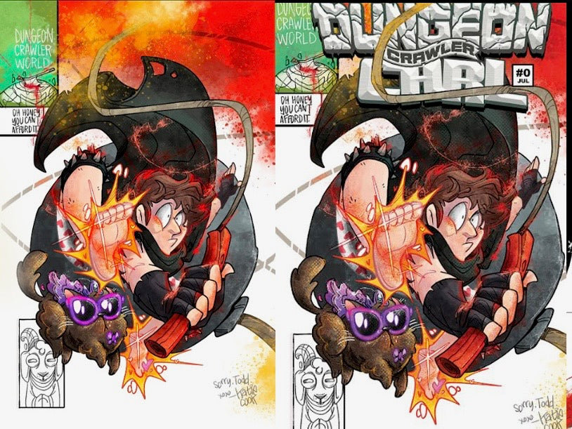 Dungeon Crawler Carl Special Edition #0 ASM Homage Trade & Virgin Foil Set PRESALE