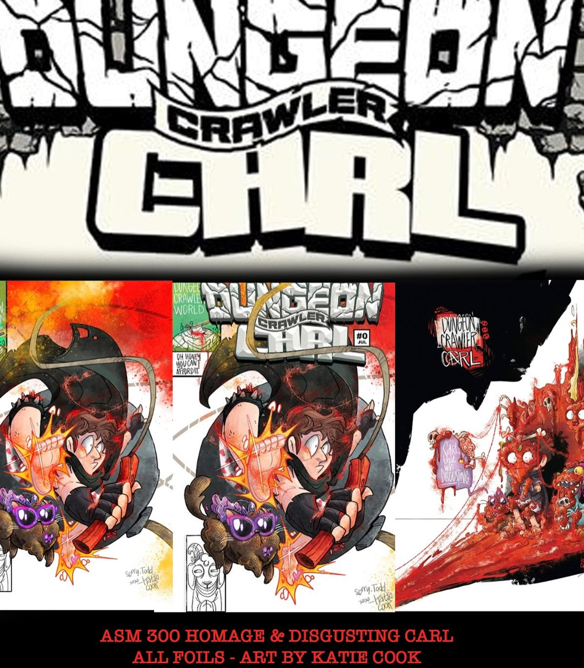 Dungeon Crawler Carl Special Edition #0 - foils 3 pack - PRESALE
