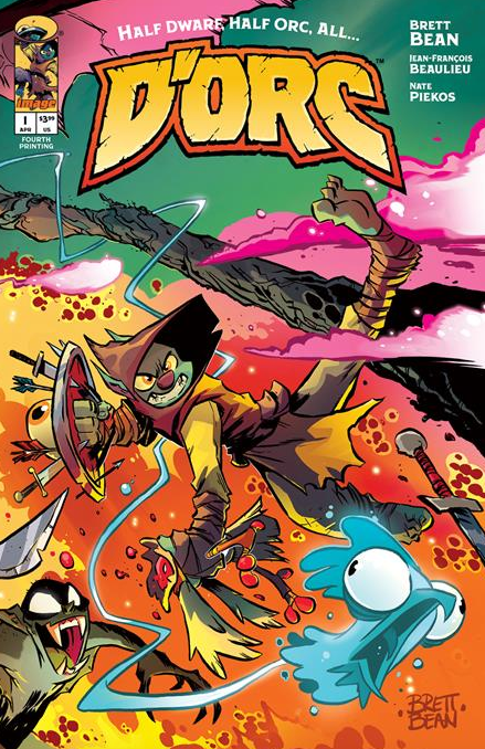 D'ORC #1 Trade Dress 4th Printing - Brett Bean - PRESALE