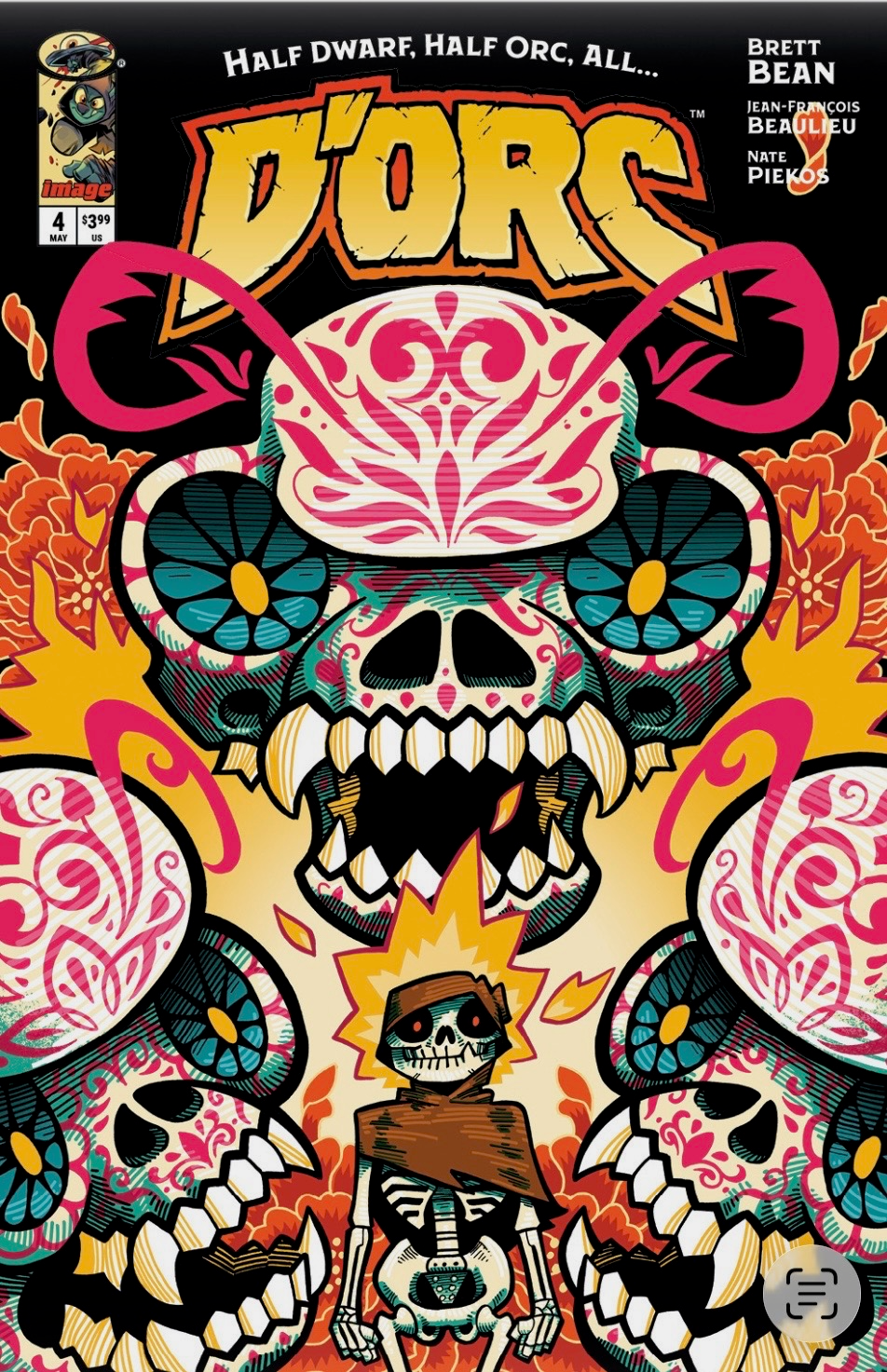D'ORC #4 Trade Dress - J Gonzo - PRESALE