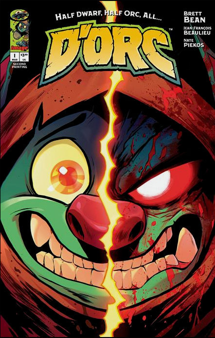 D'ORC #1 Trade Dress 2nd Printing