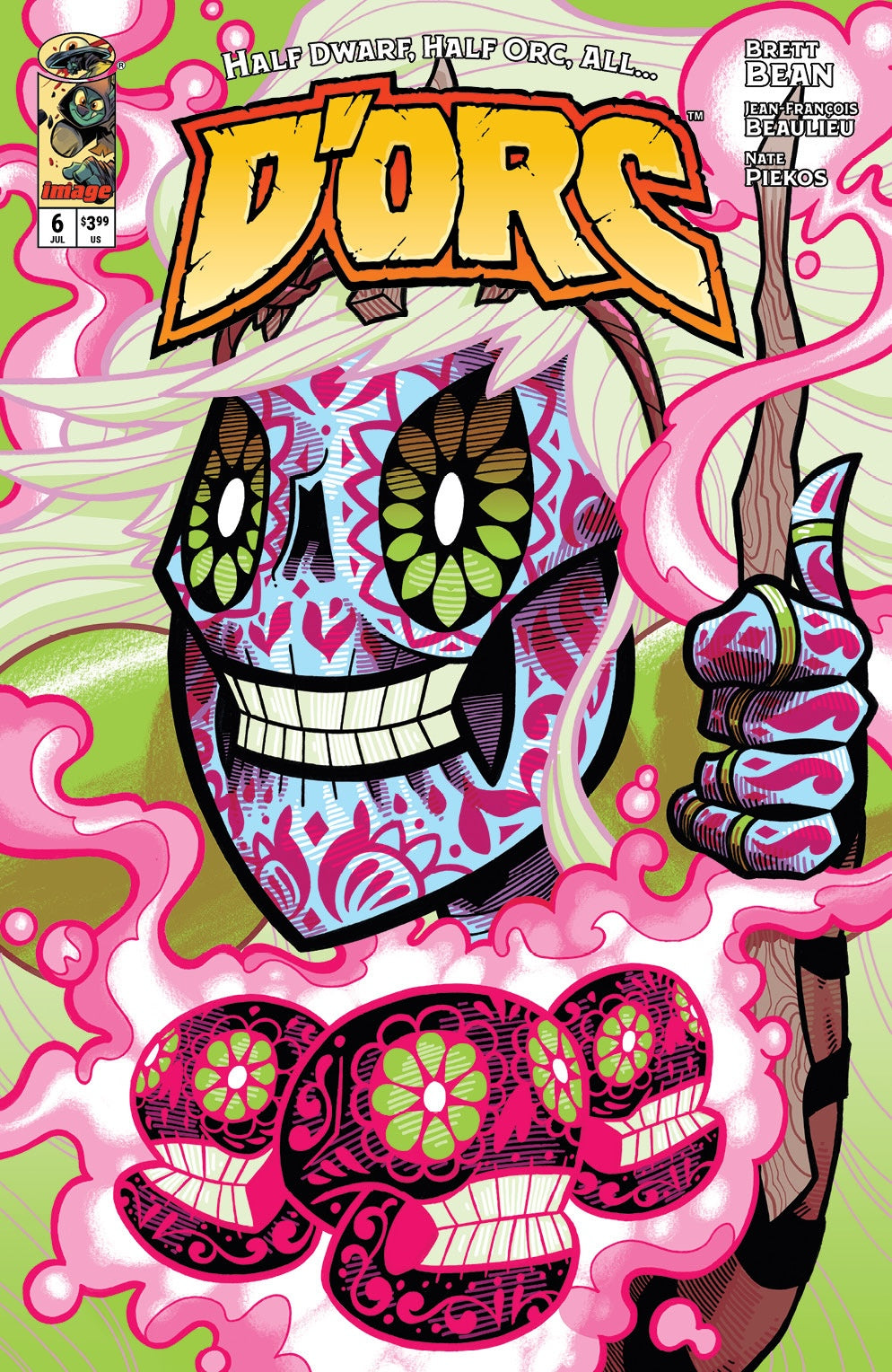 D'ORC #6 Trade Dress - J Gonzo
