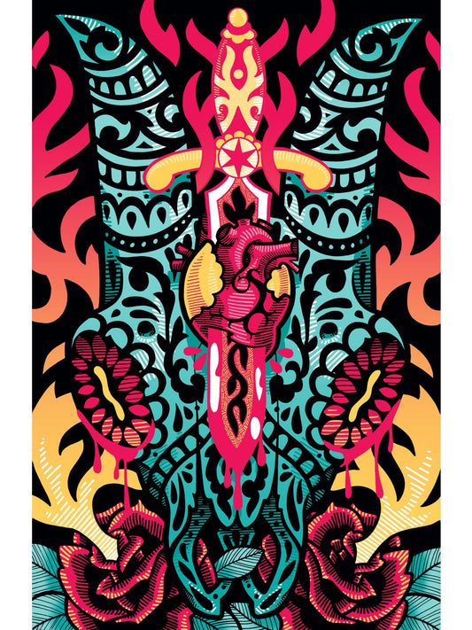 It Demands Sacrifice #1 Trade Dress - J Gonzo - PRESALE