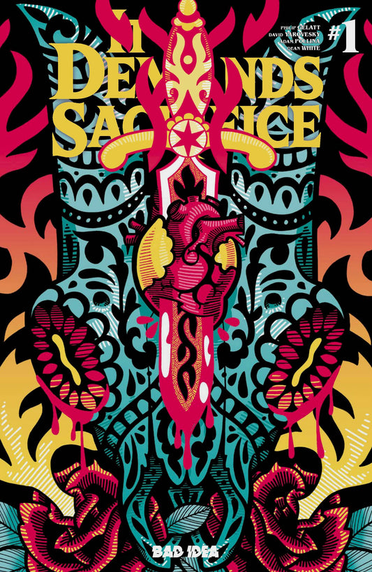 It Demands Sacrifice #1 Trade Dress - J Gonzo - PRESALE