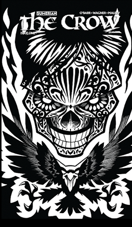 The Crow Dead Time #1 Trade Dress B&W - J Gonzo - PRESALE