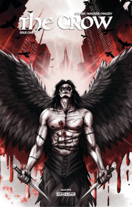 The Crow Dead Time #1 Trade Dress - Jordan Wadley - PRESALE