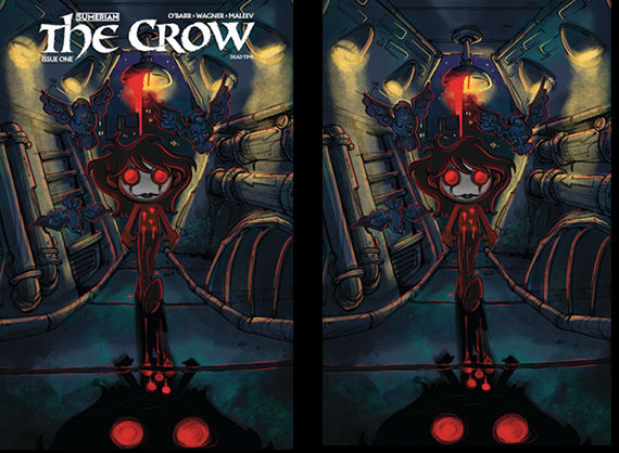 The Crow Dead Time #1 Virgin & Trade Dress Set  - Katie Cook - PRESALE