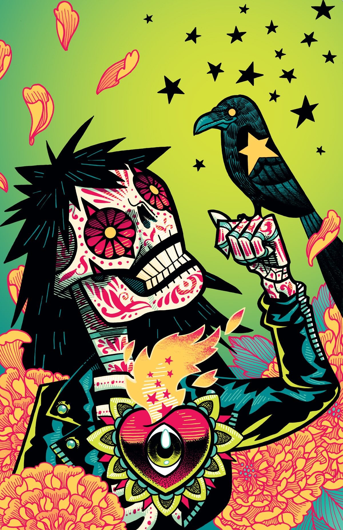 The Crow Dead Time #1 Virgin Foil NYCC - J Gonzo - PRESALE
