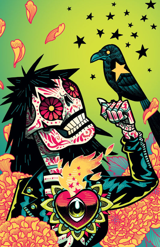 The Crow Dead Time #1 Embossed NYCC - J Gonzo - PRESALE
