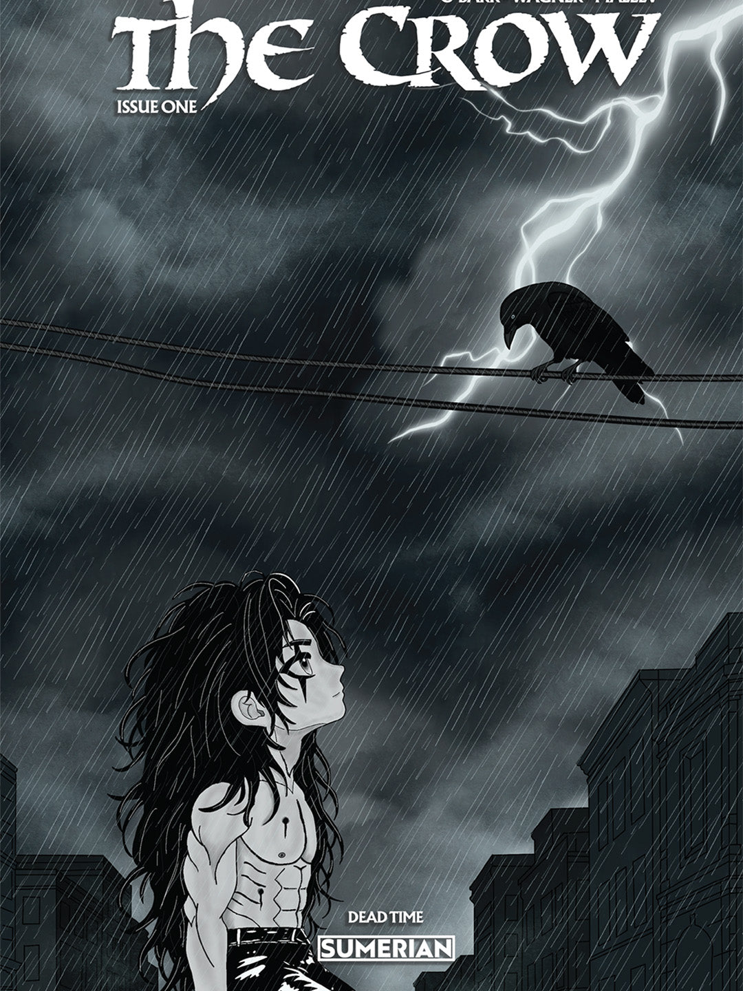 The Crow Dead Time #1 B&W Trade Dress NYCC - Kimmy Allen Variant - PRESALE