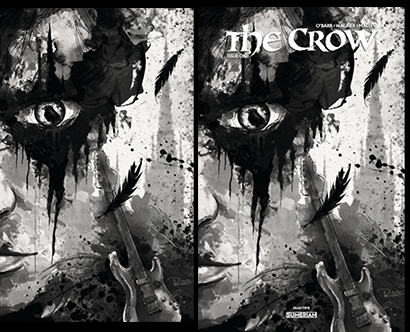 The Crow Dead Time #1 Virgin & Trade Set - Anthony Rossi - PRESALE