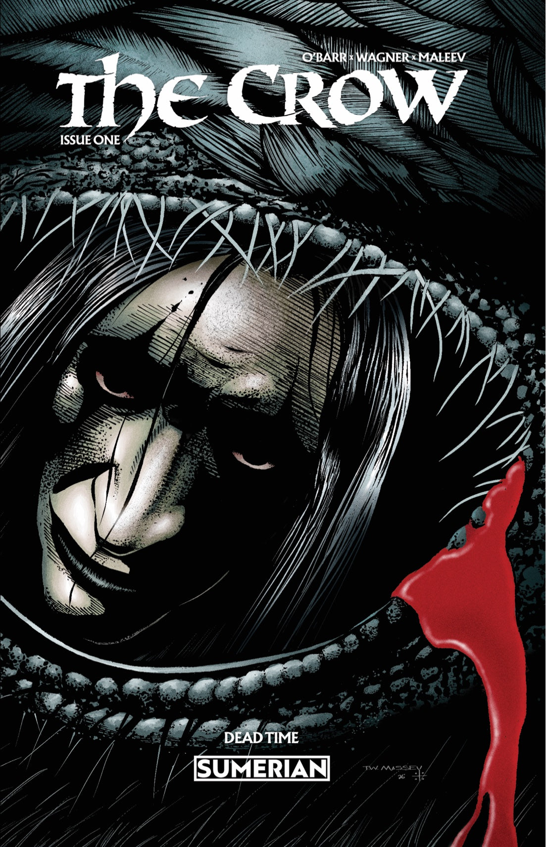 The Crow Dead Time #1 Trade Dress - TW Massey - PRESALE