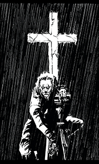 The Crow Dead Time #1 B&W Virgin - Matthew Waite - PRESALE